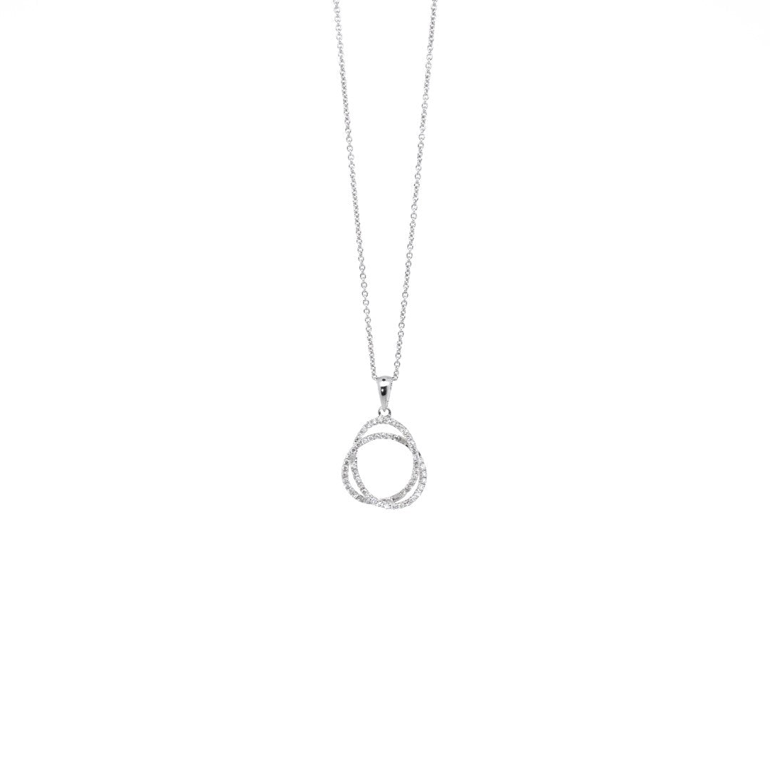 "KITTY" - Diamond Pendant
