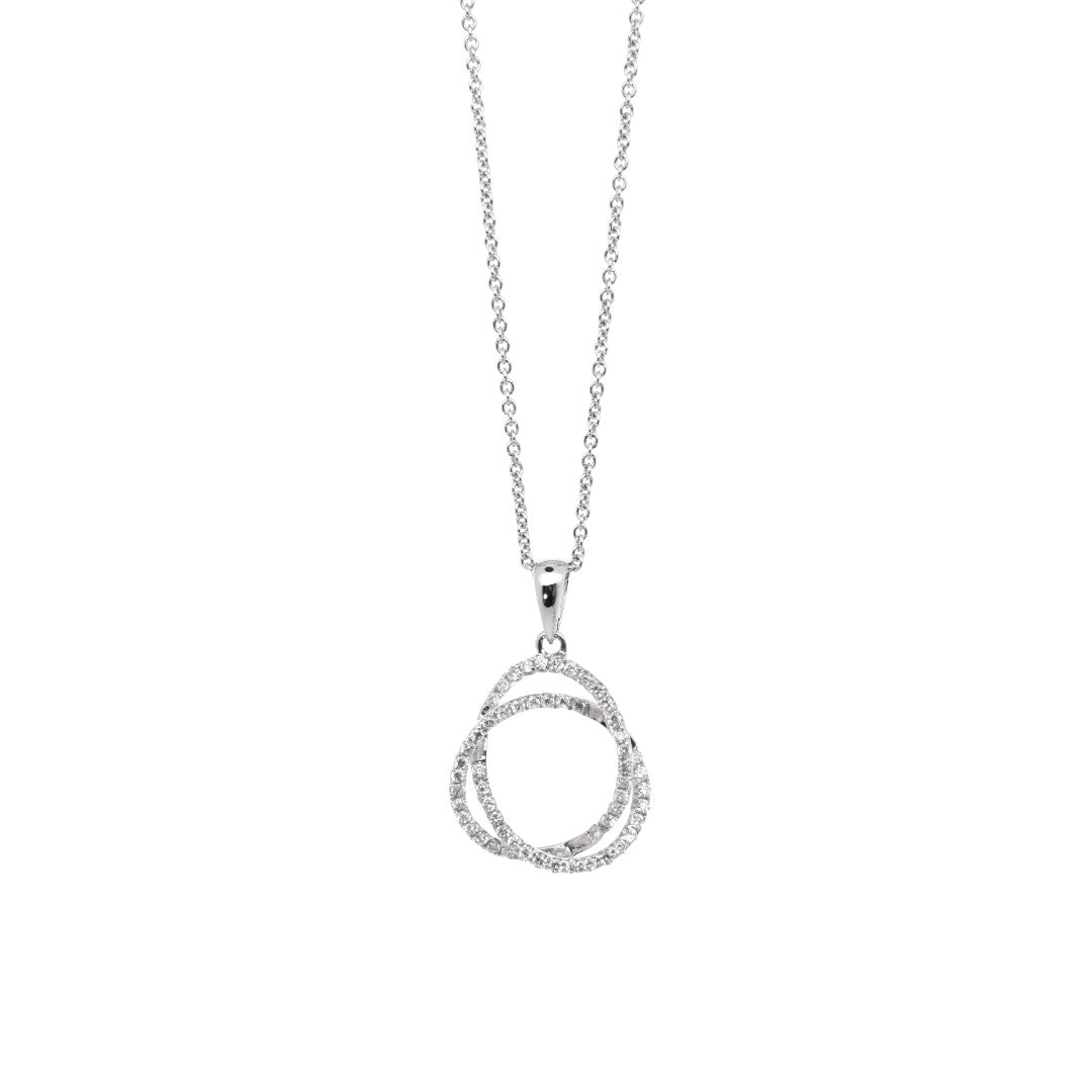 "KITTY" - Diamond Pendant
