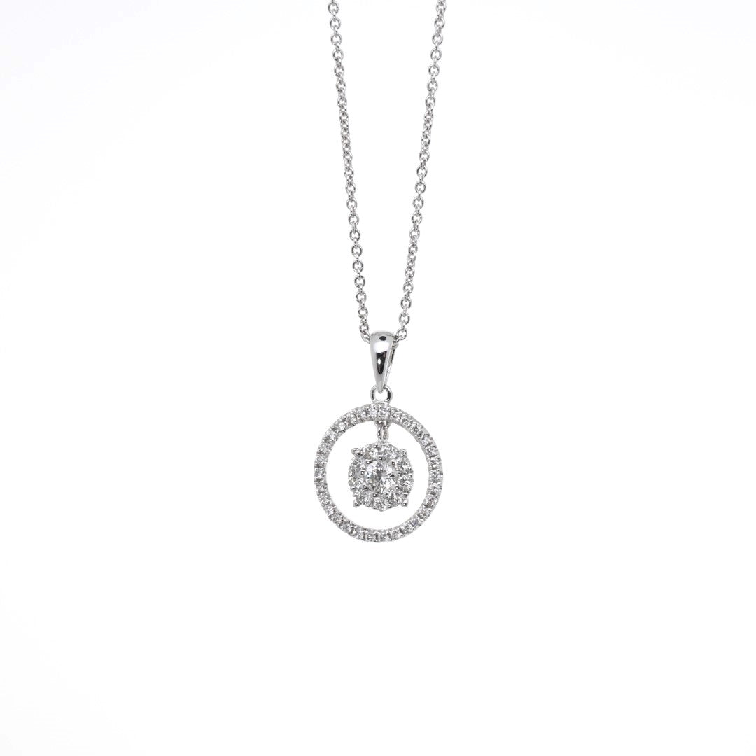 "VIVIENNE" - Diamond Pendant