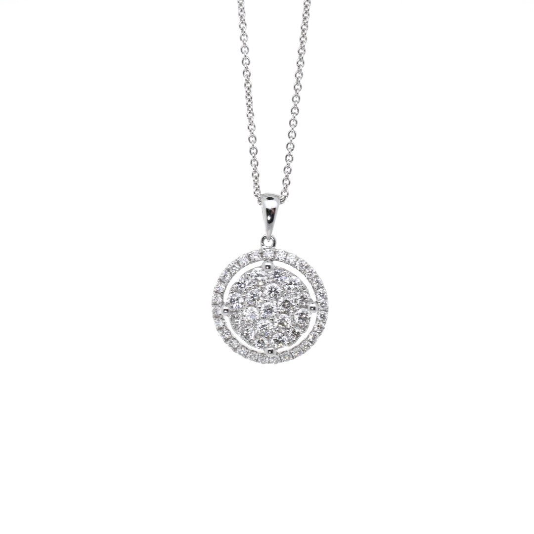 "CAROL" - Diamond Pendant
