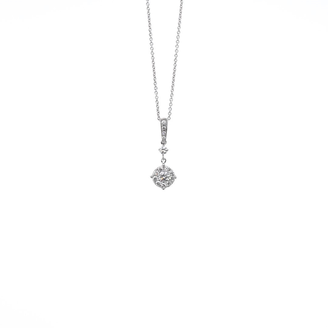 "LUCILLE" - Diamond Pendant