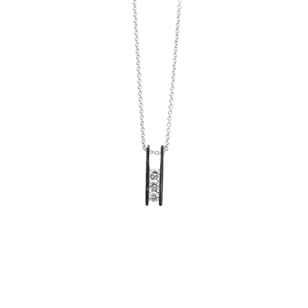 "CLEO" - Diamond Pendant