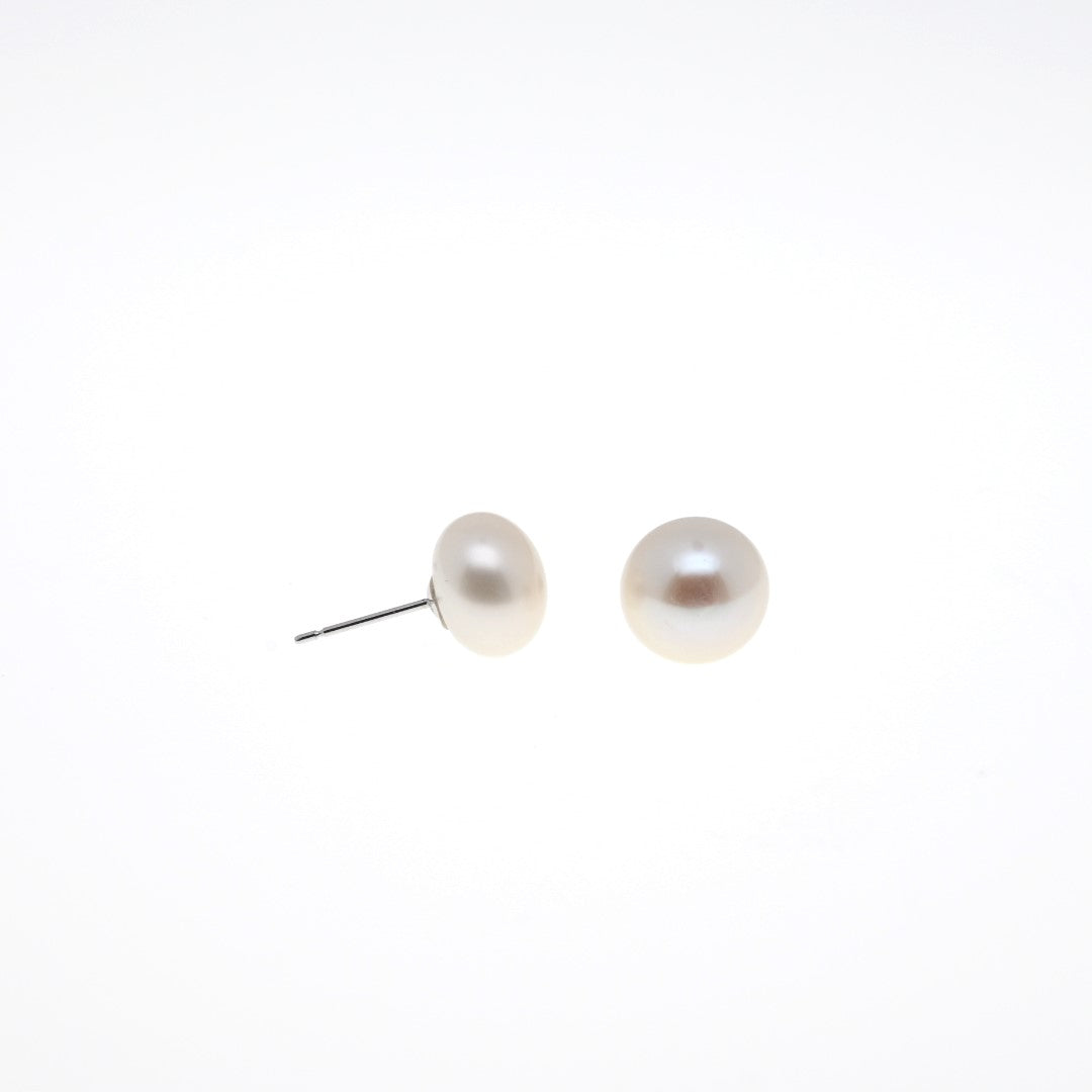 "JASMINE" - White Pearl Earrings
