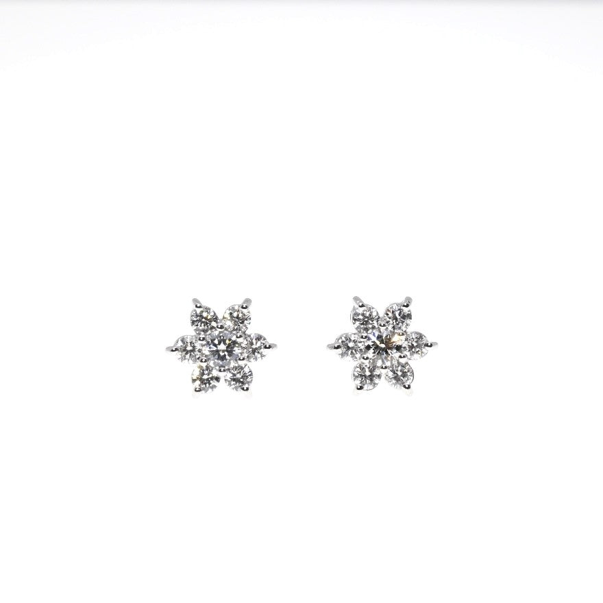 "FLORA" - Diamond Earrings