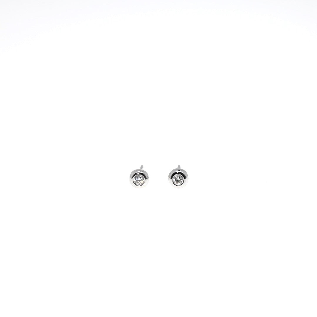 "SNOW" - Diamond Earrings