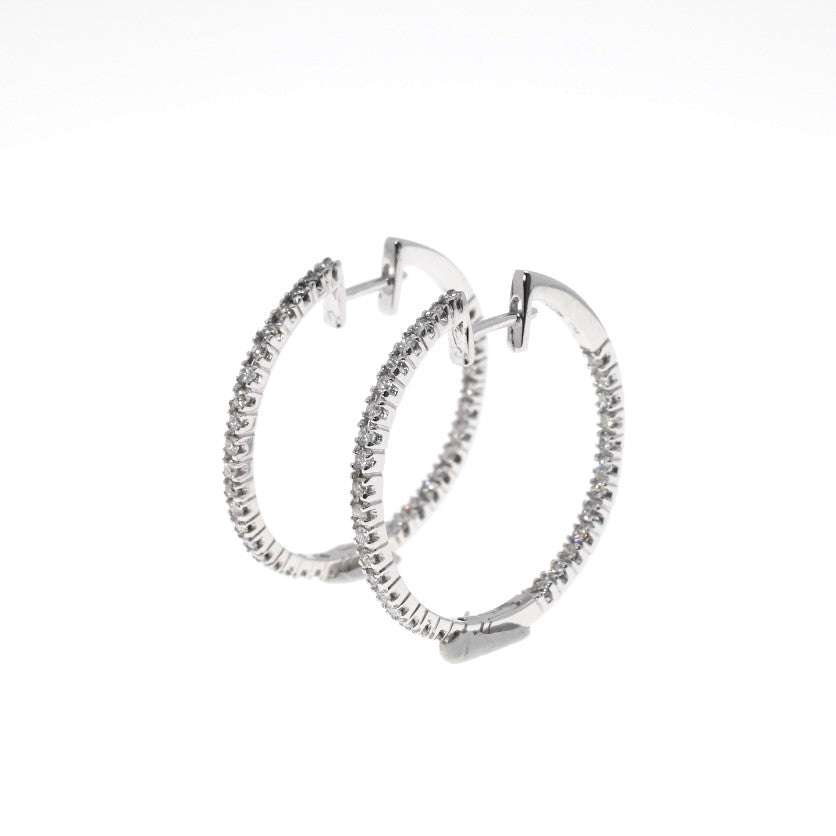 "RUBY" - Diamond Earrings