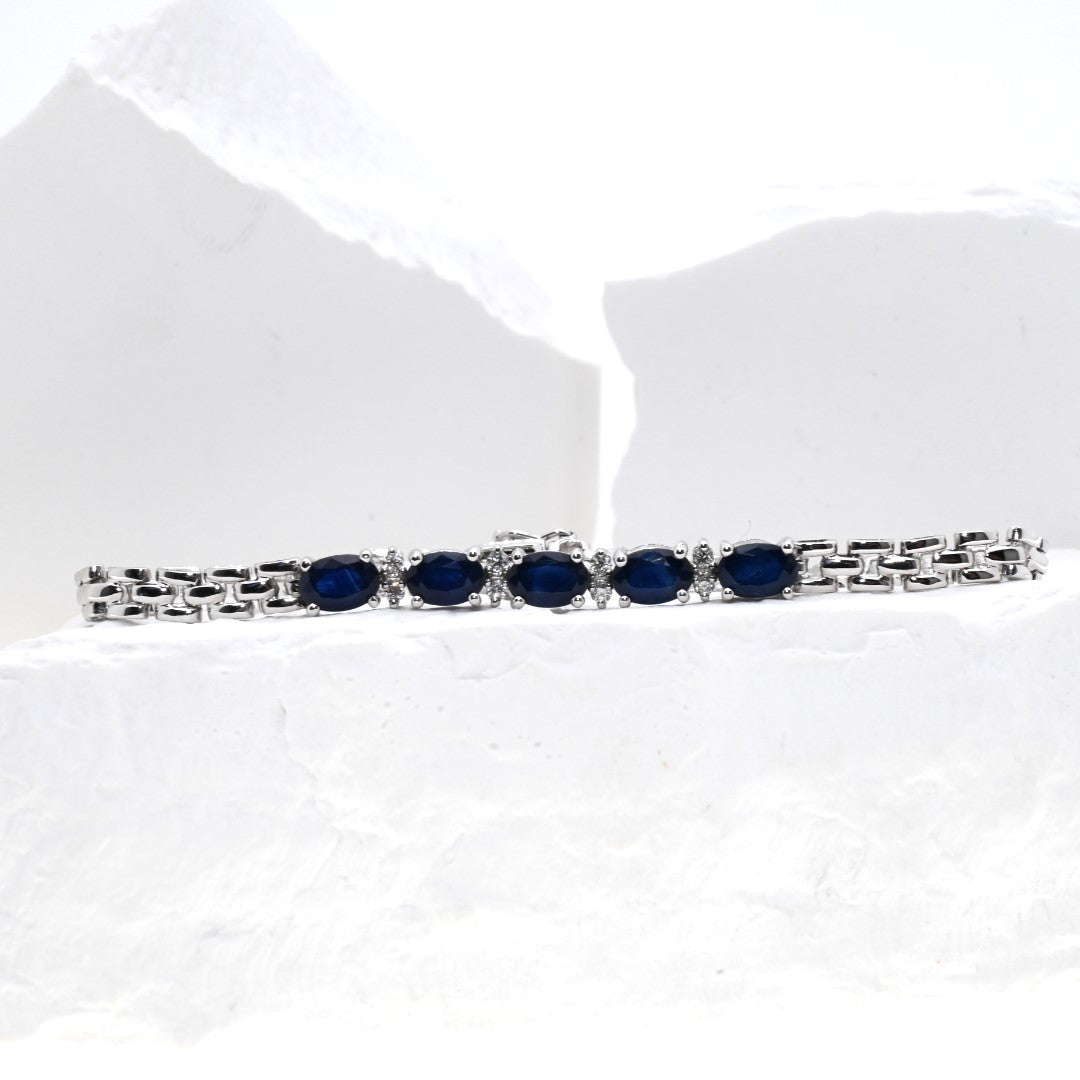 "CASSIE" - Sapphire Bracelet