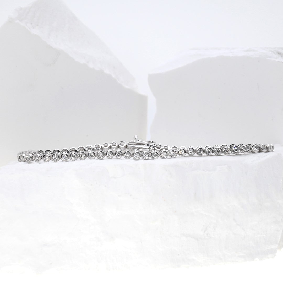 "TINA" - Diamond Tennis Bracelet