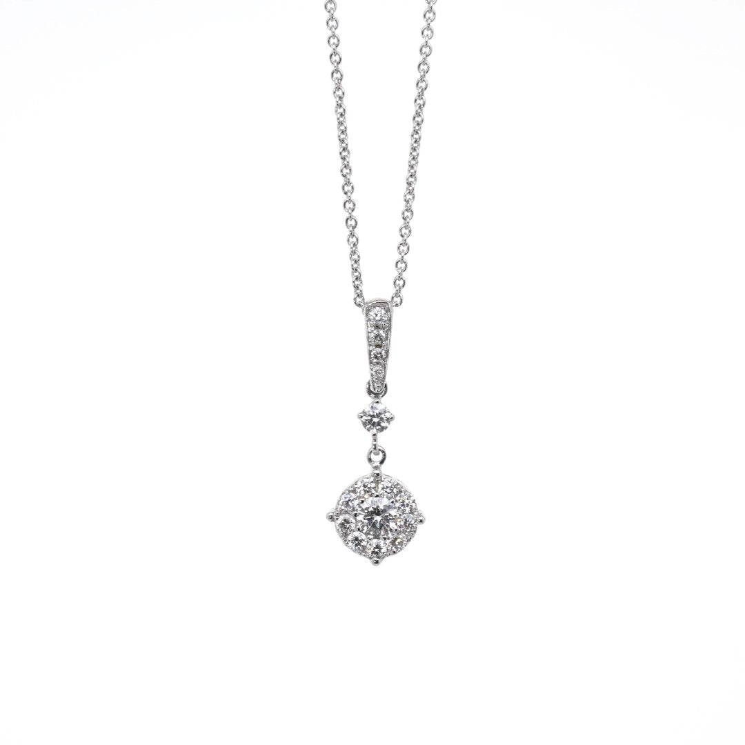 "LUCILLE" - Diamond Pendant