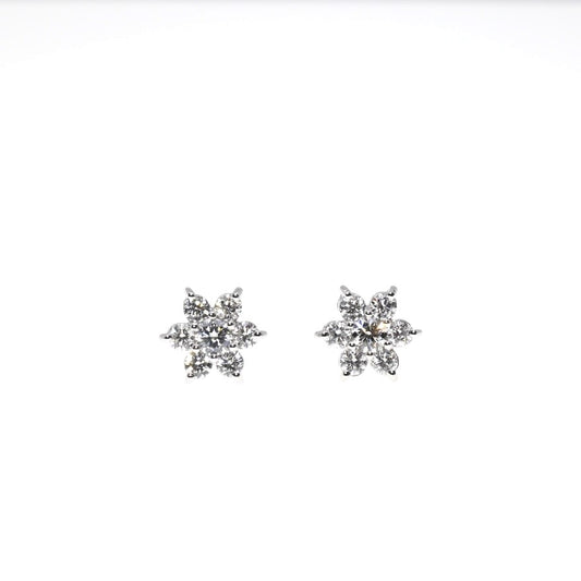"FLORA" - Diamond Earrings