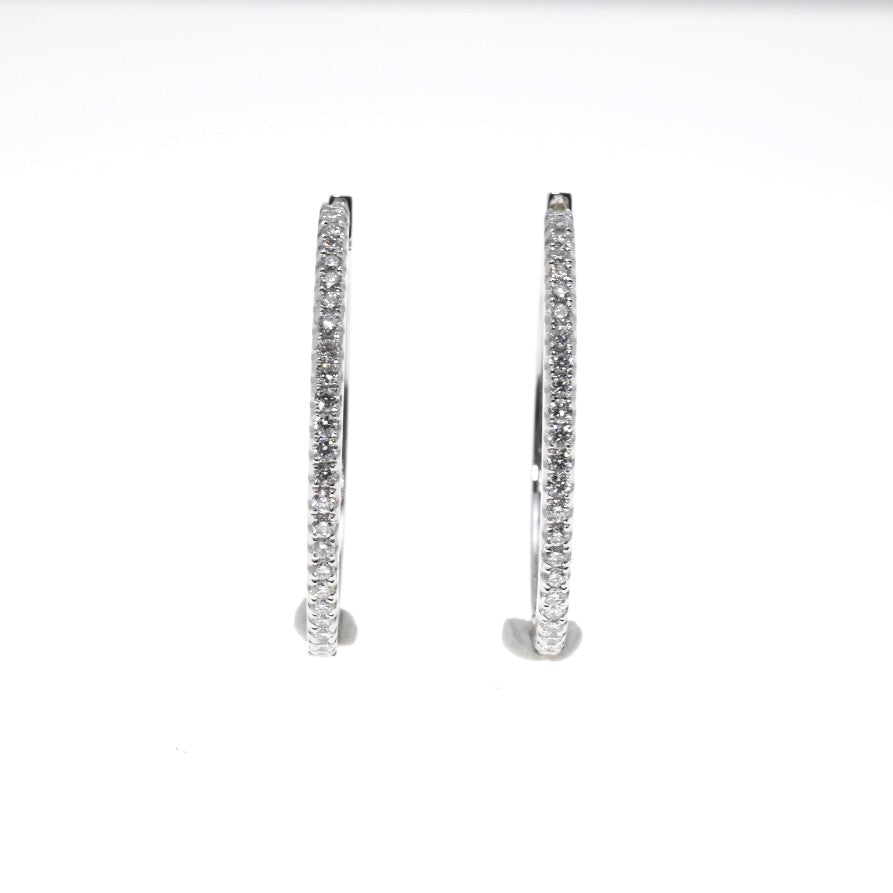 "CHRISTINE" - Diamond Earrings