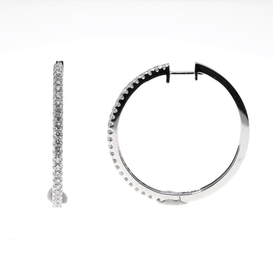 "CHRISTINE" - Diamond Earrings